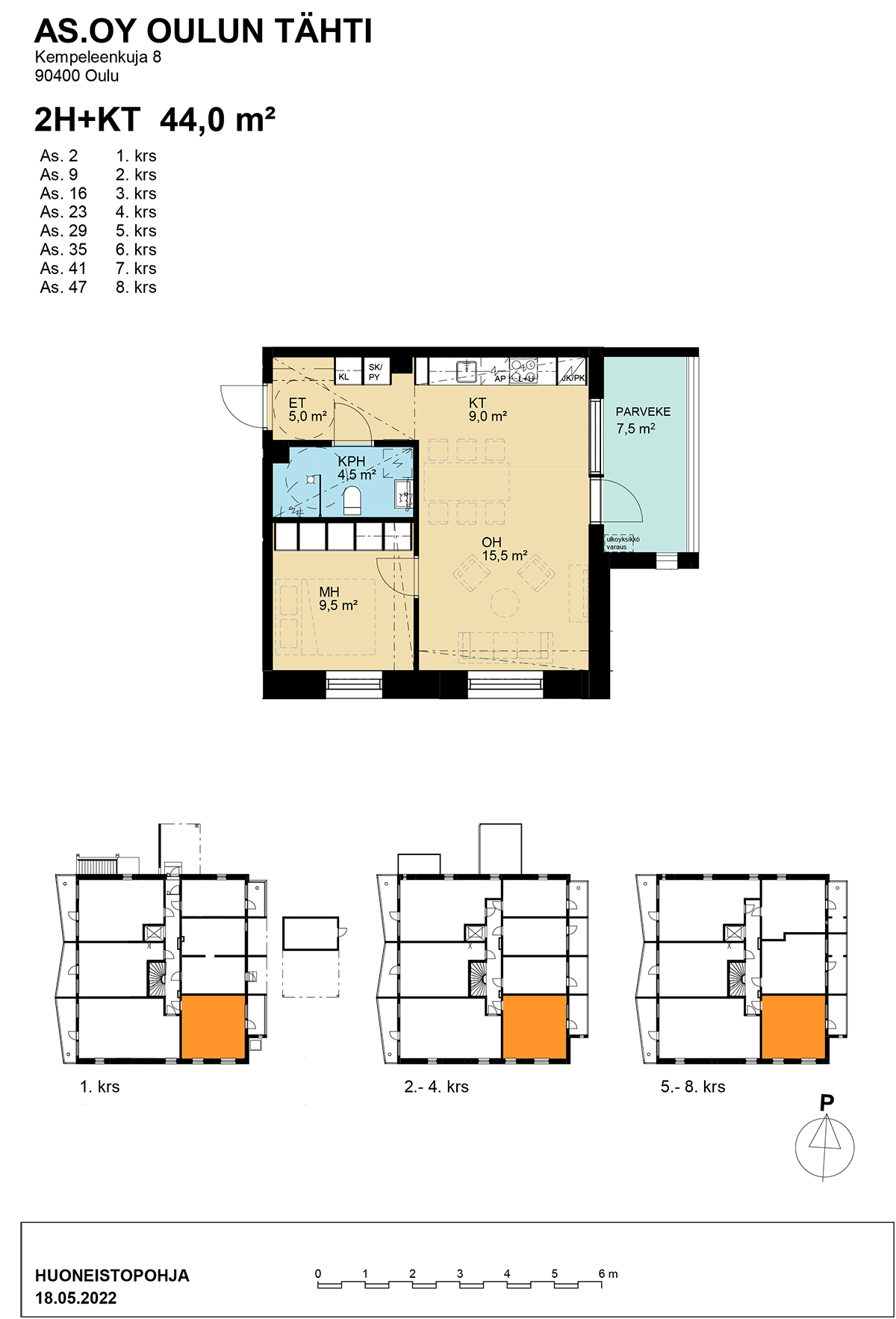 Kempeleenkuja 8 As 2 - kuva 2