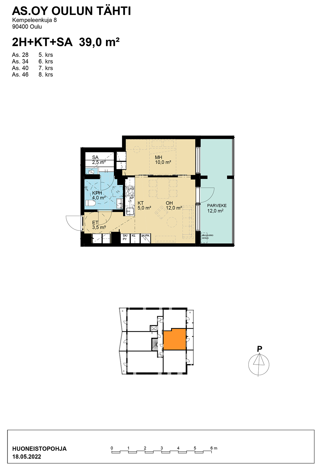 Kempeleenkuja 8 As 40 - kuva 2