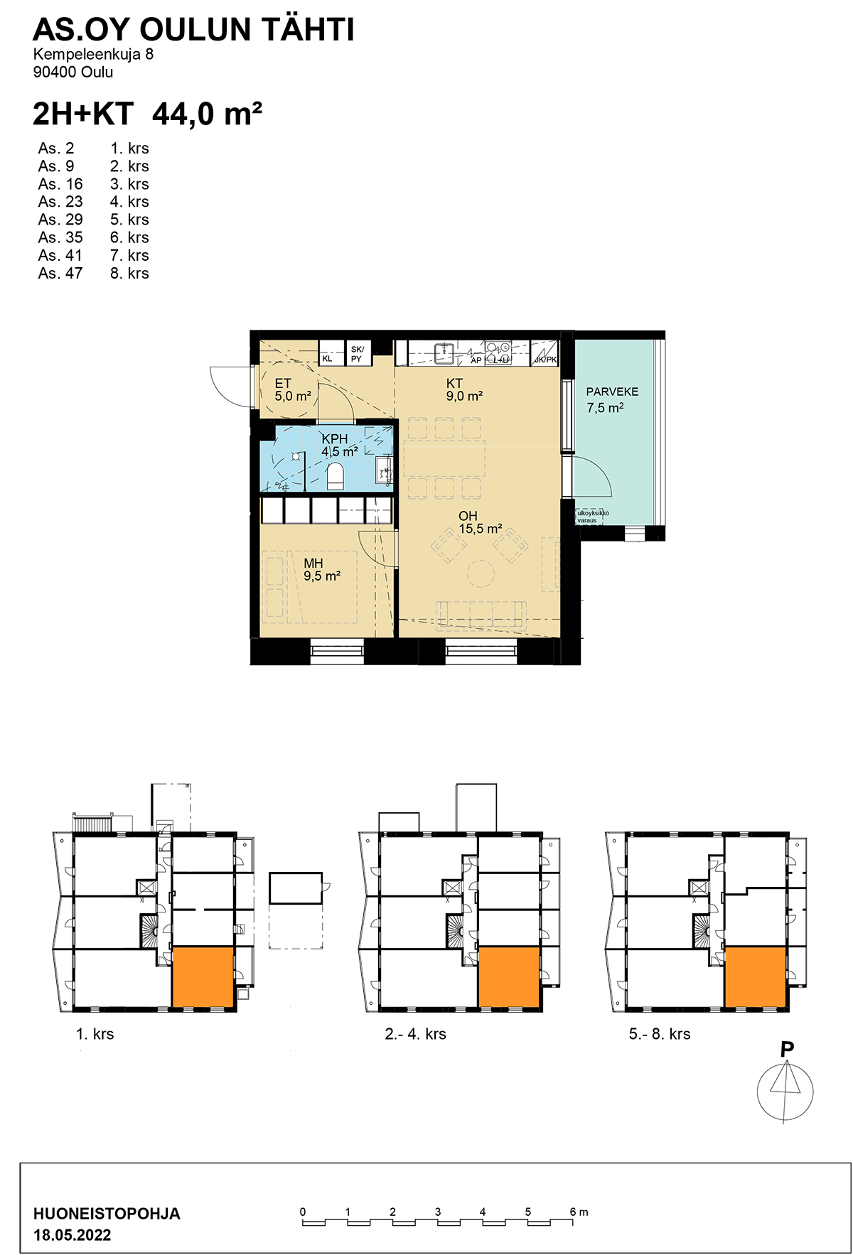 Kempeleenkuja 8 As 35 - kuva 2