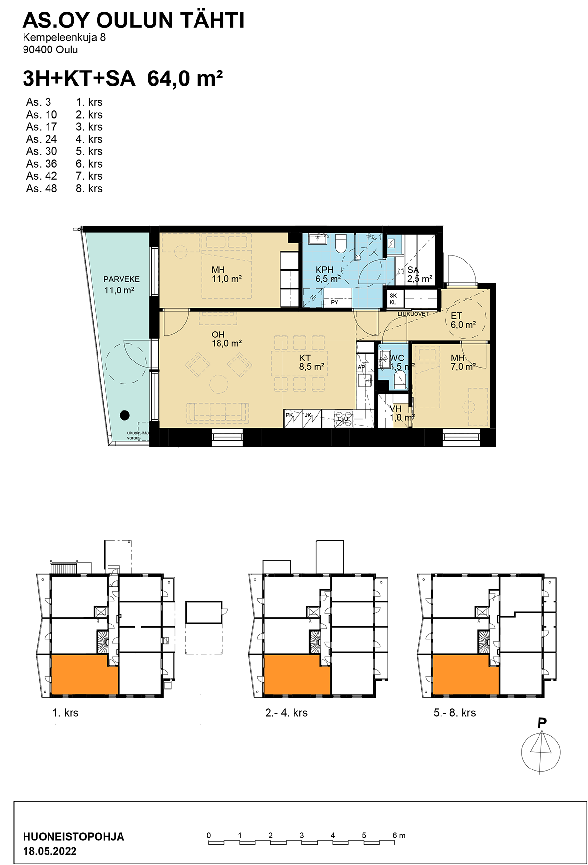 Kempeleenkuja 8 As 42 - kuva 2