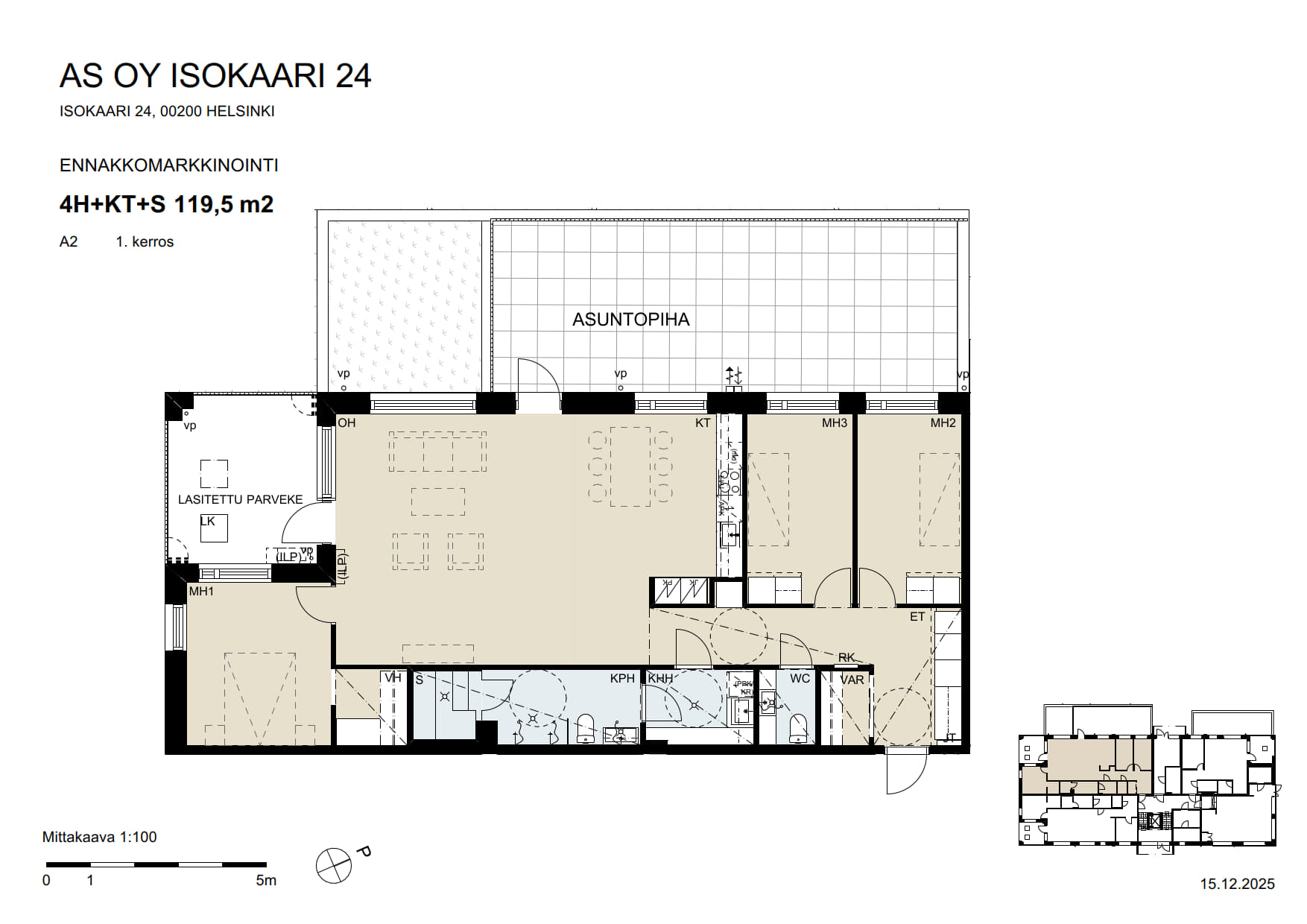 showcase apartment image