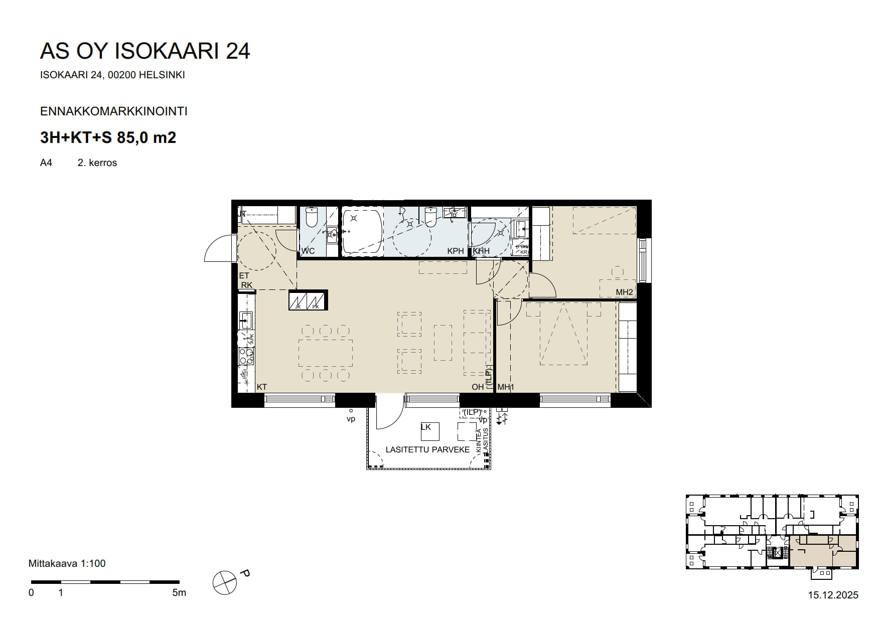 showcase apartment image