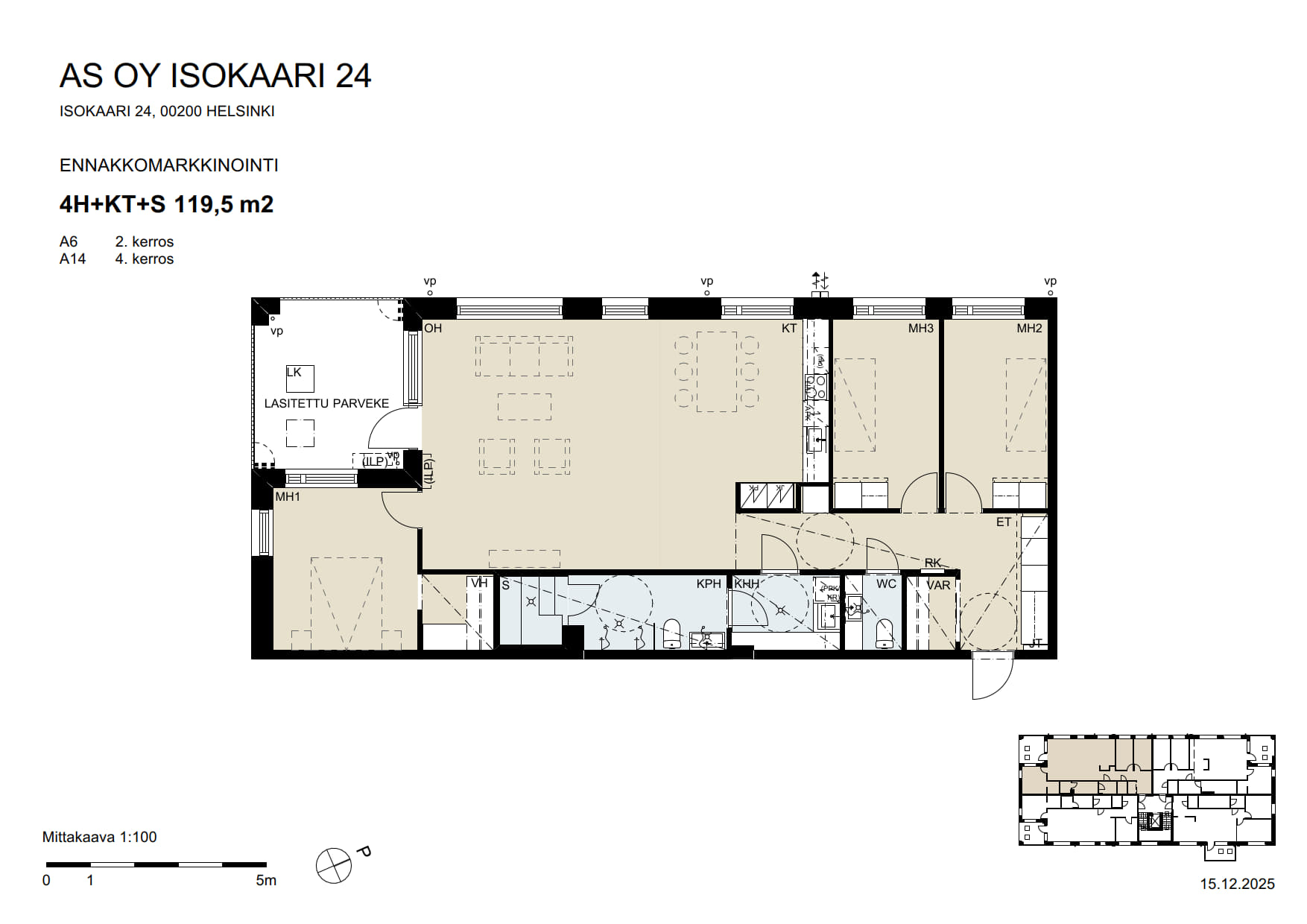 showcase apartment image