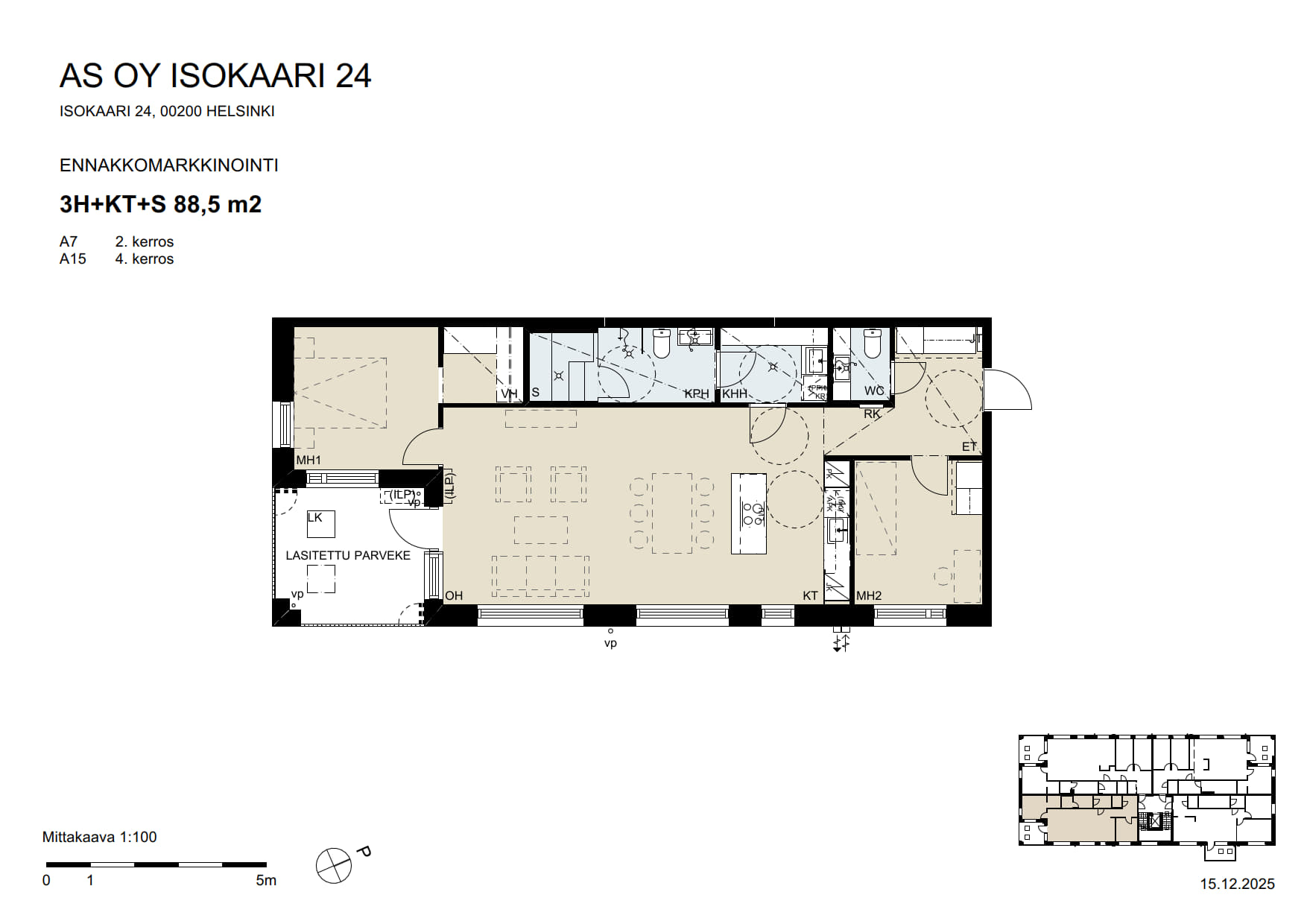 showcase apartment image