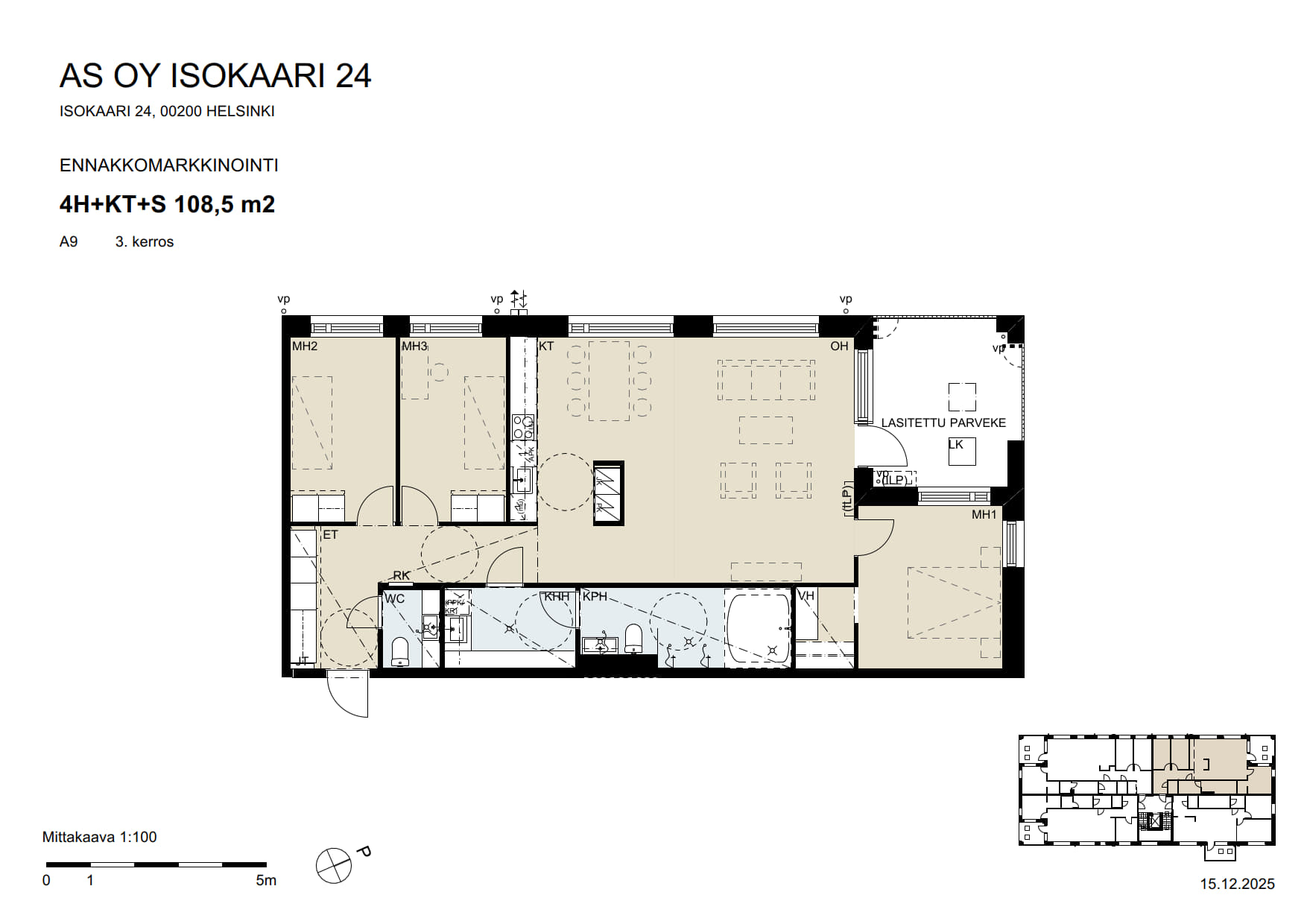 showcase apartment image