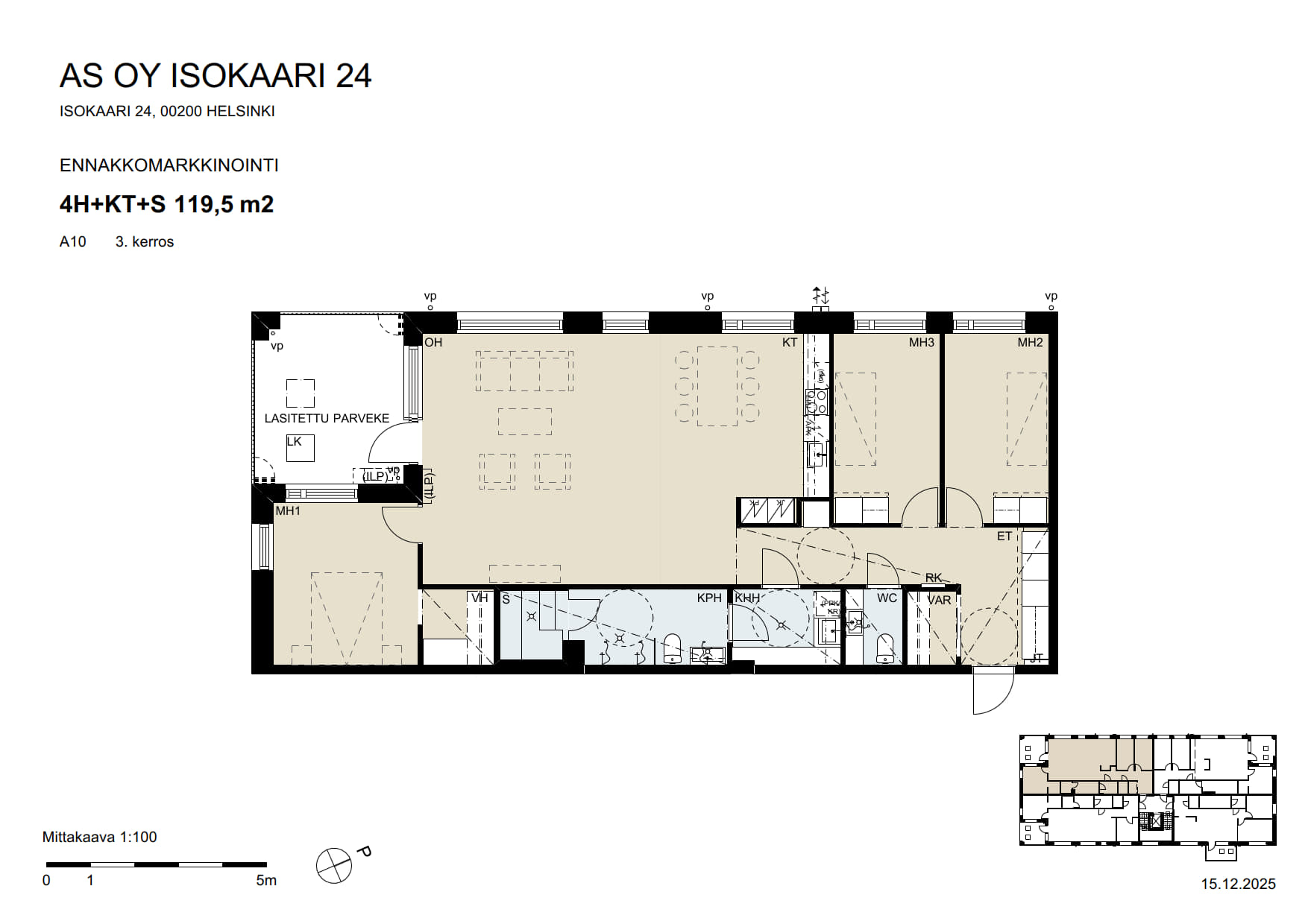 Varte single apartment image