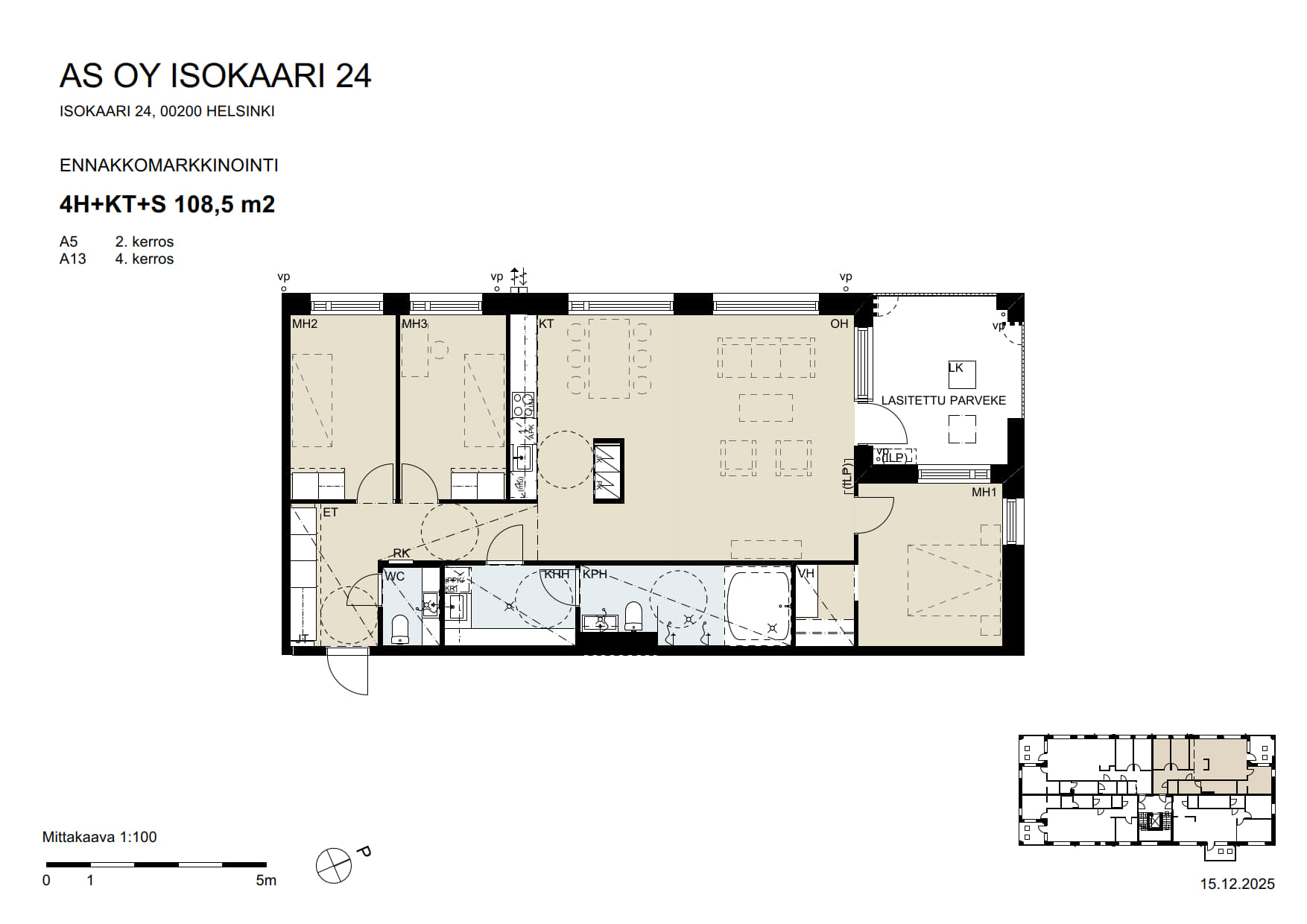 showcase apartment image