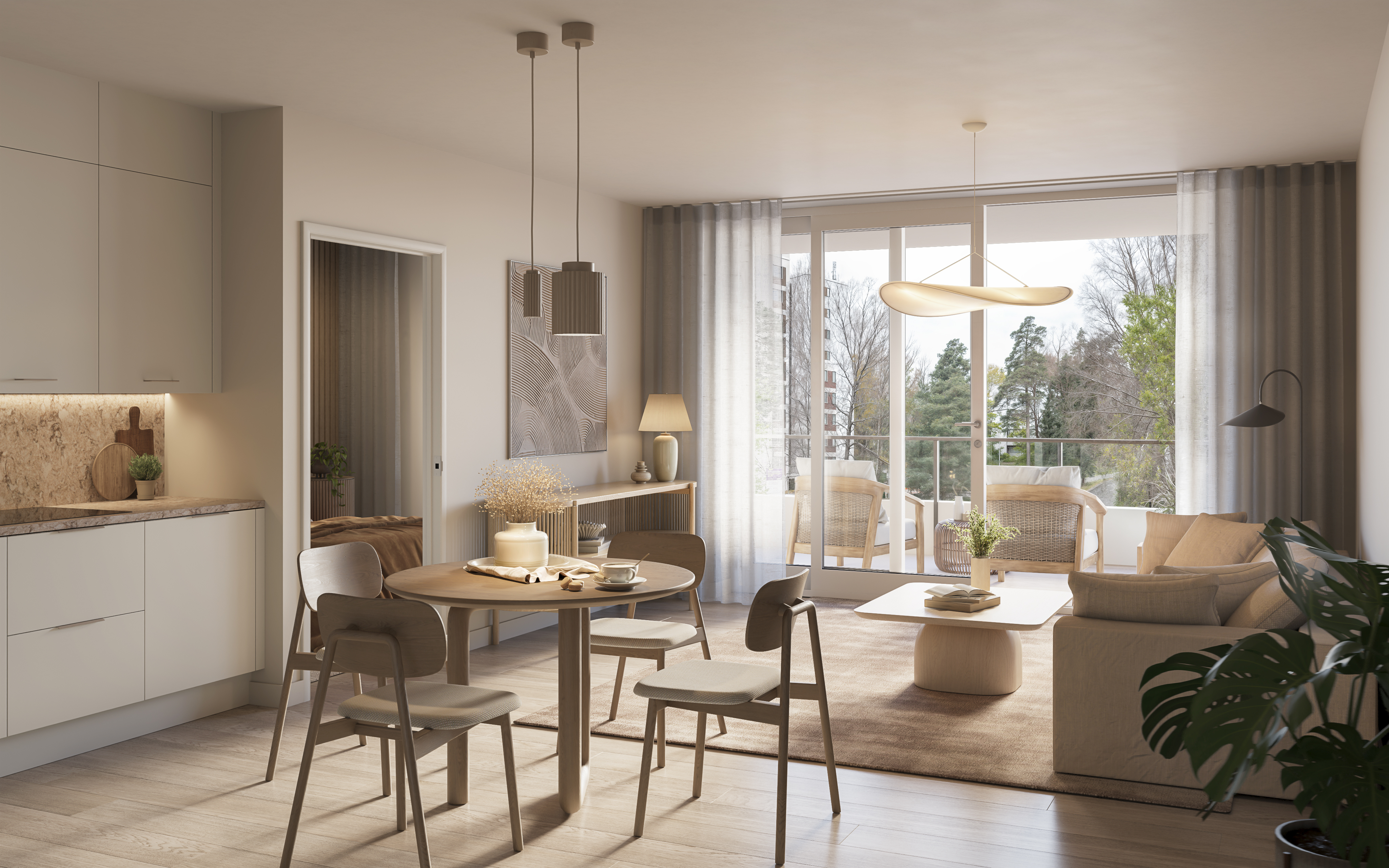 Varte single apartment image