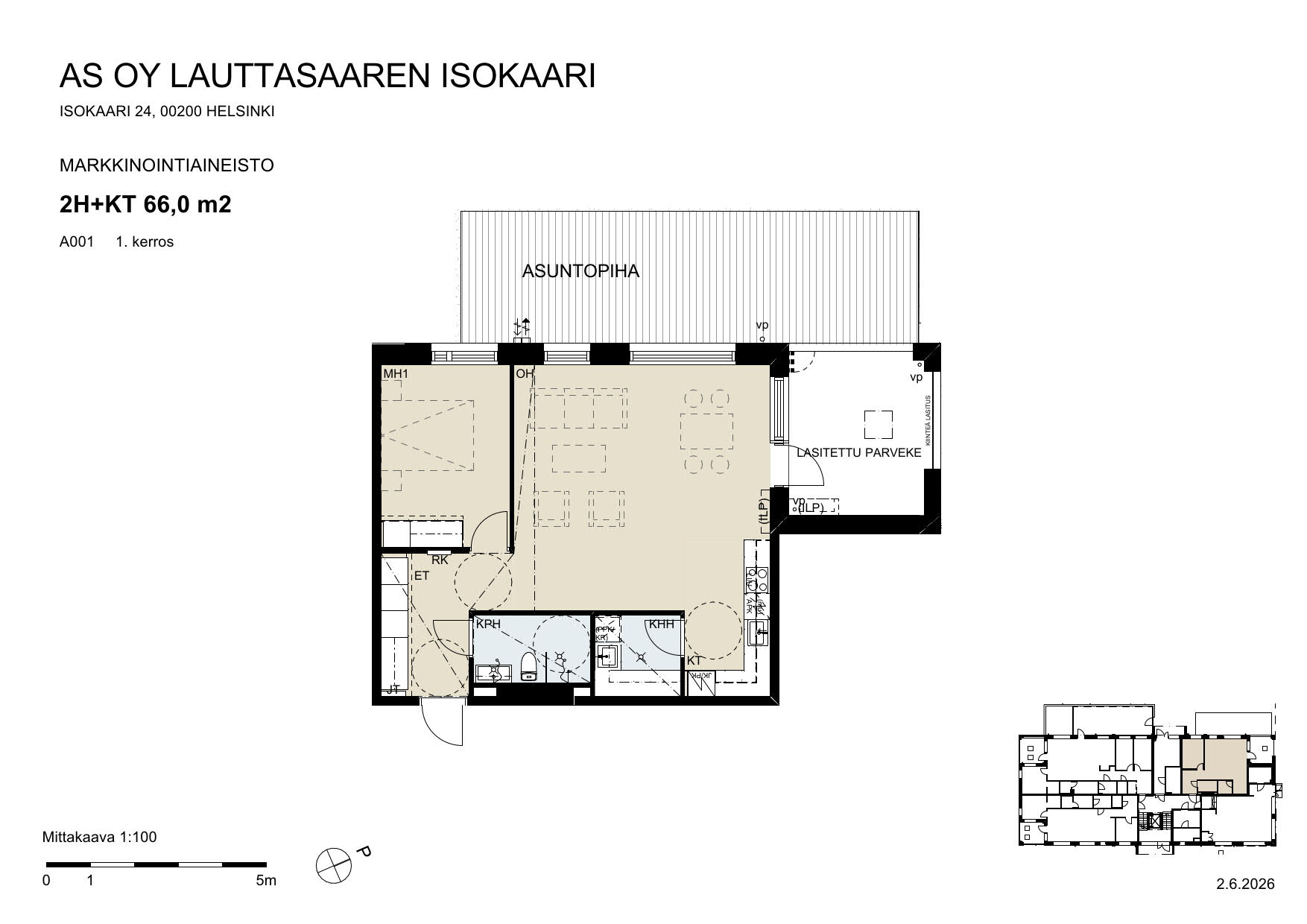 showcase apartment image