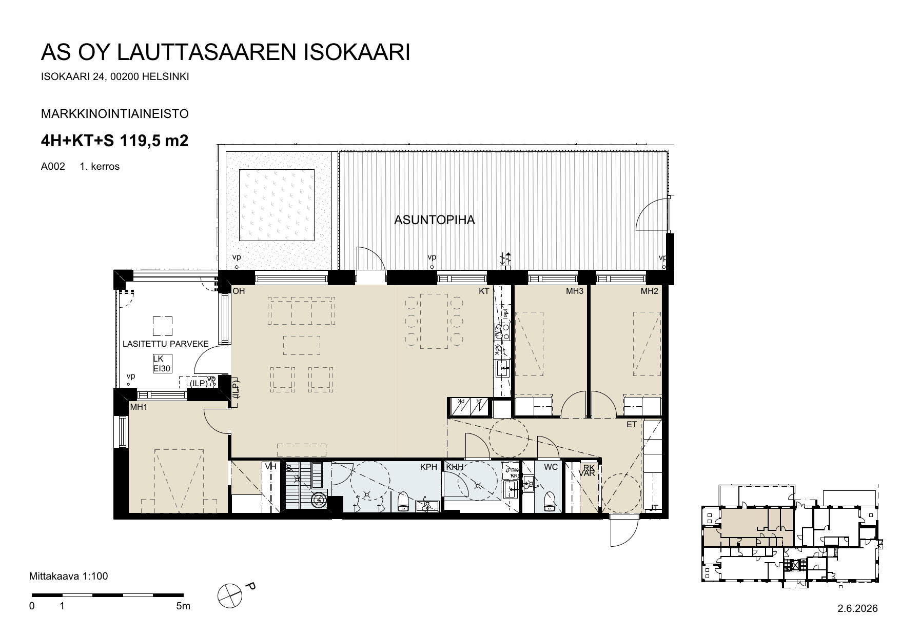 showcase apartment image