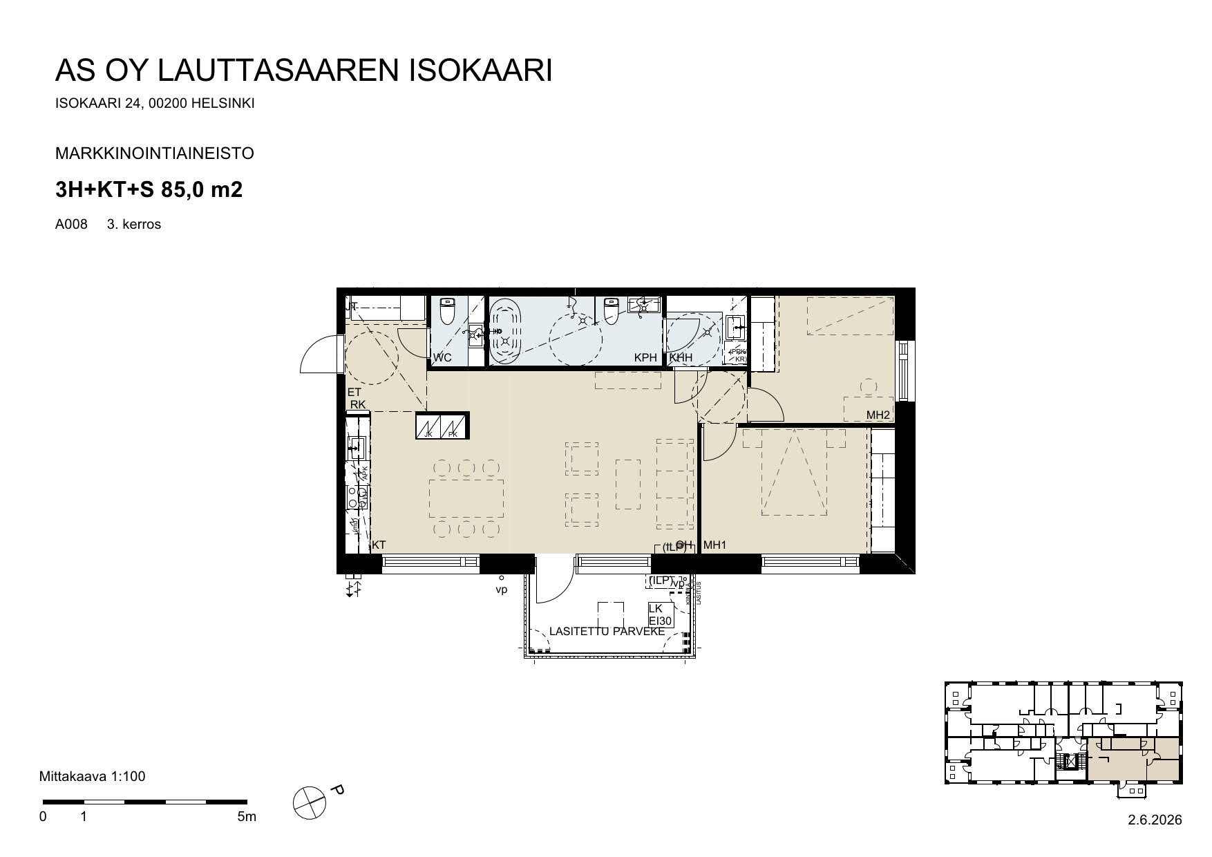 showcase apartment image