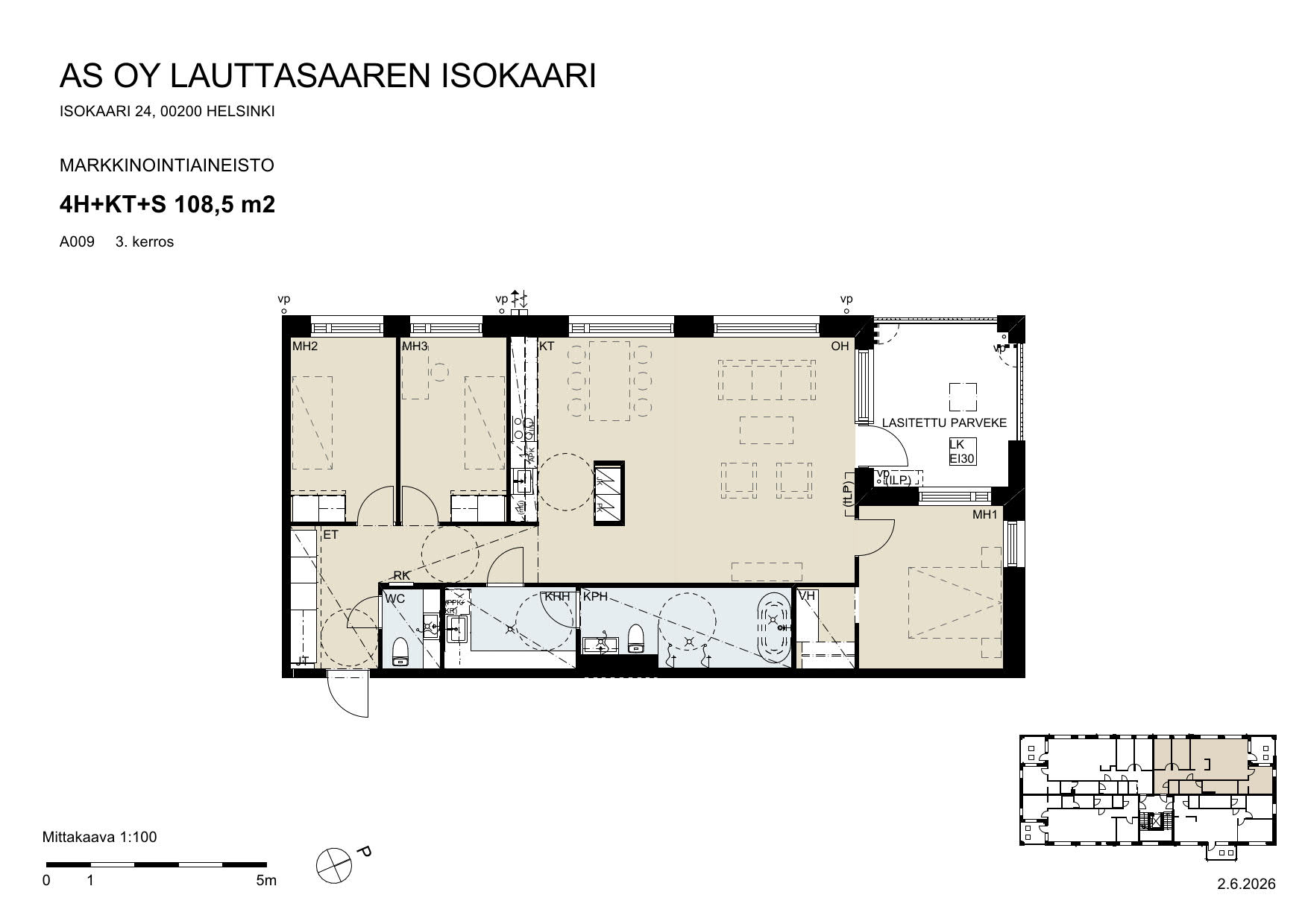 showcase apartment image