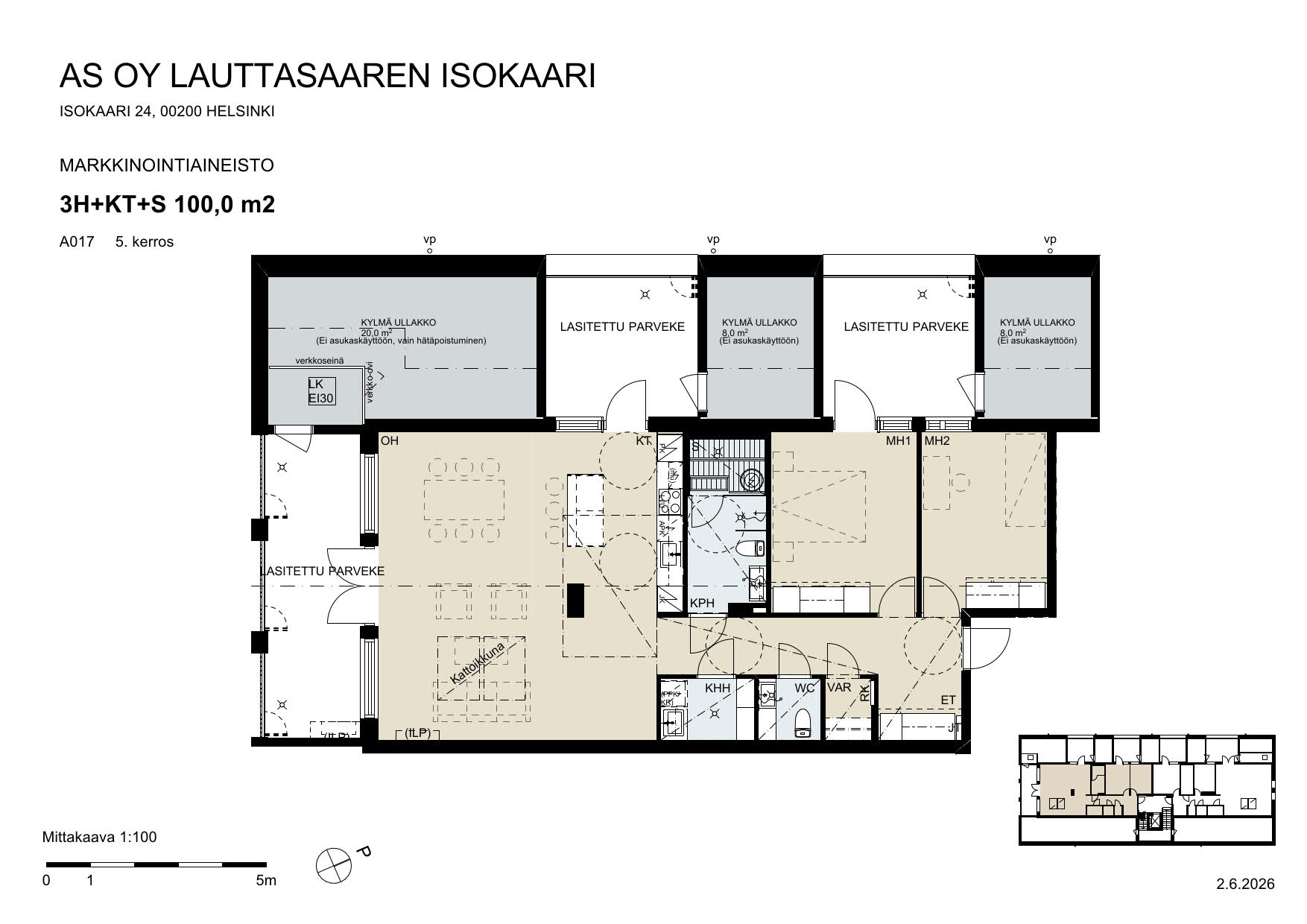 showcase apartment image