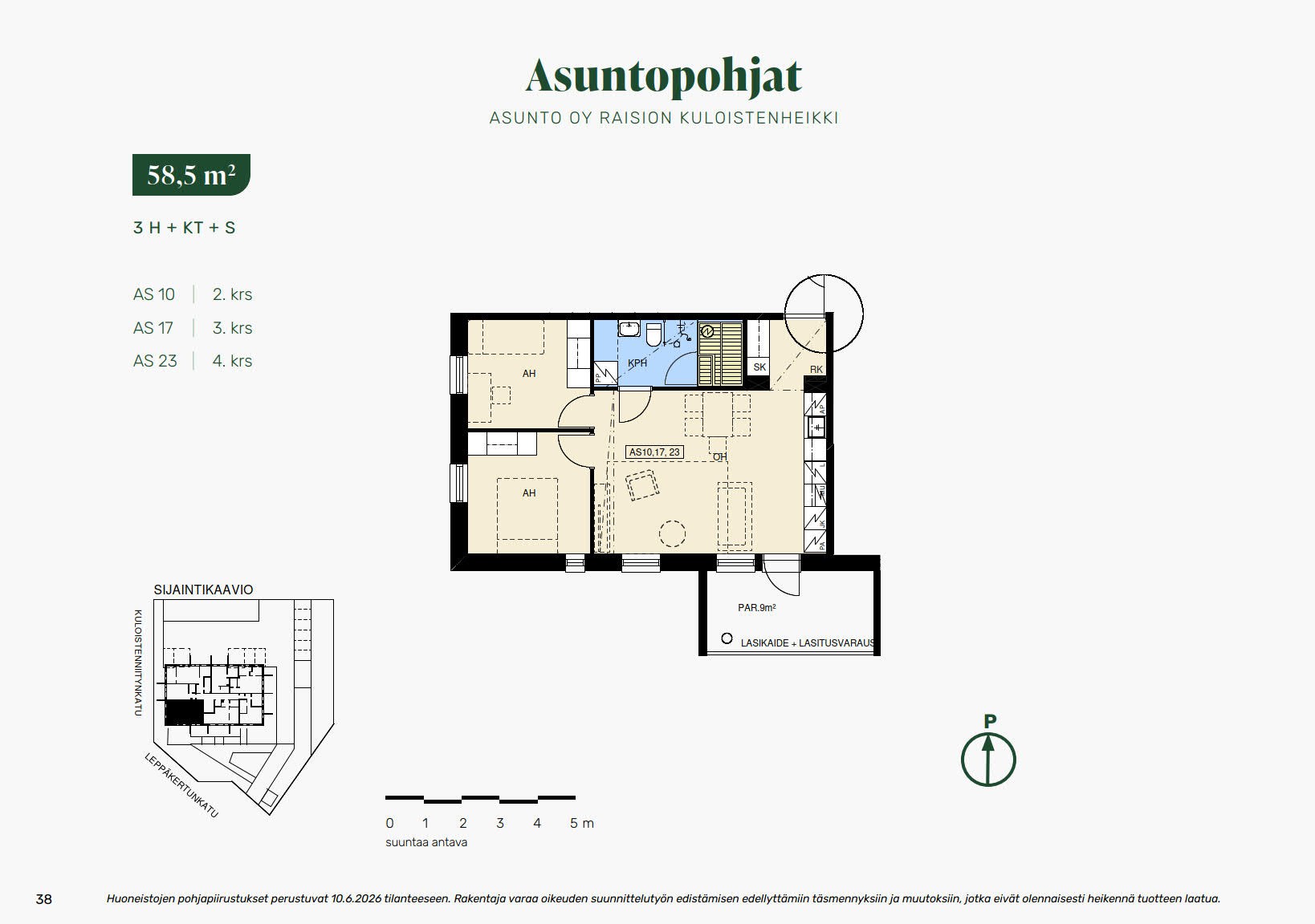 showcase apartment image