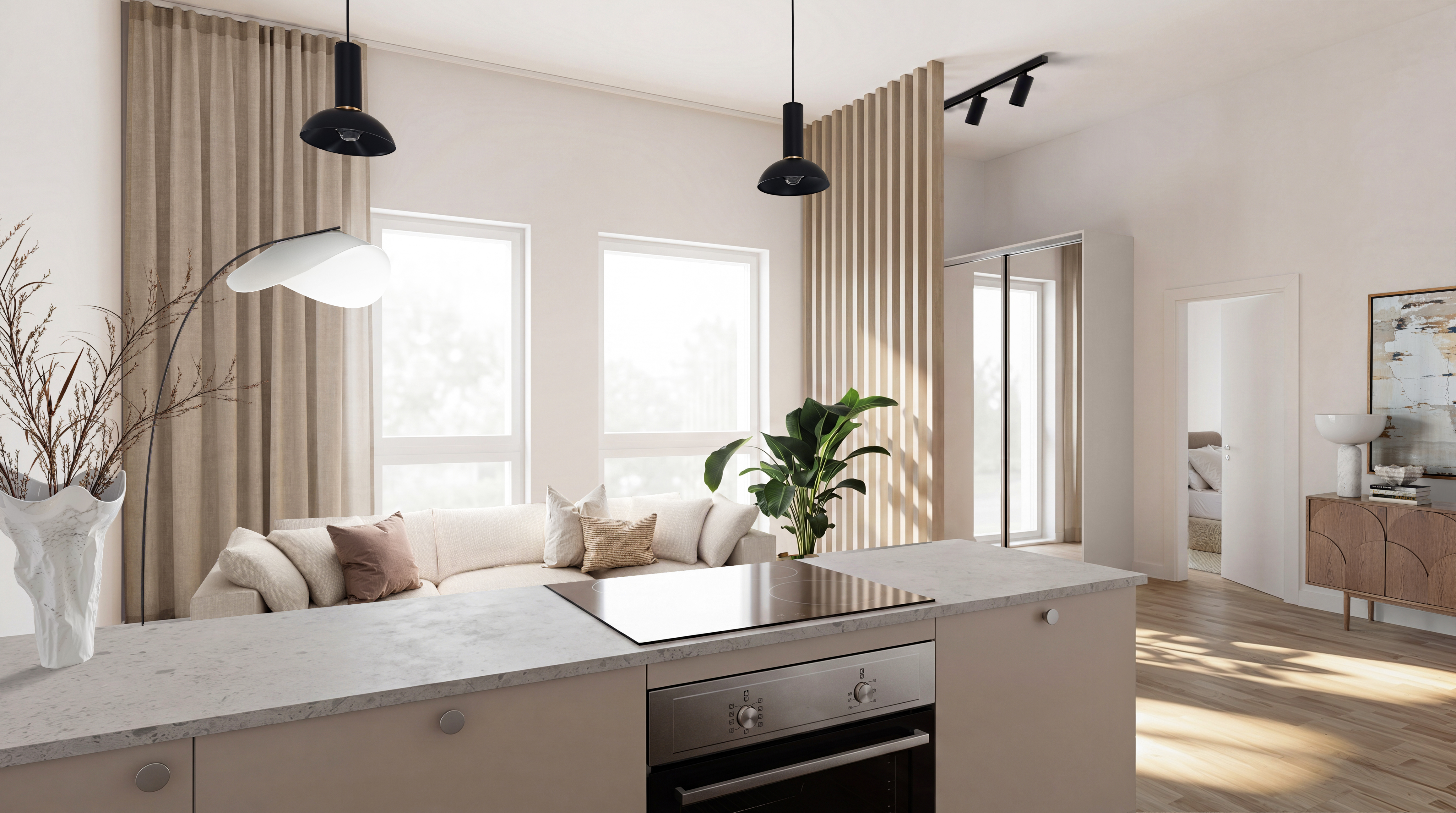 Varte single apartment image